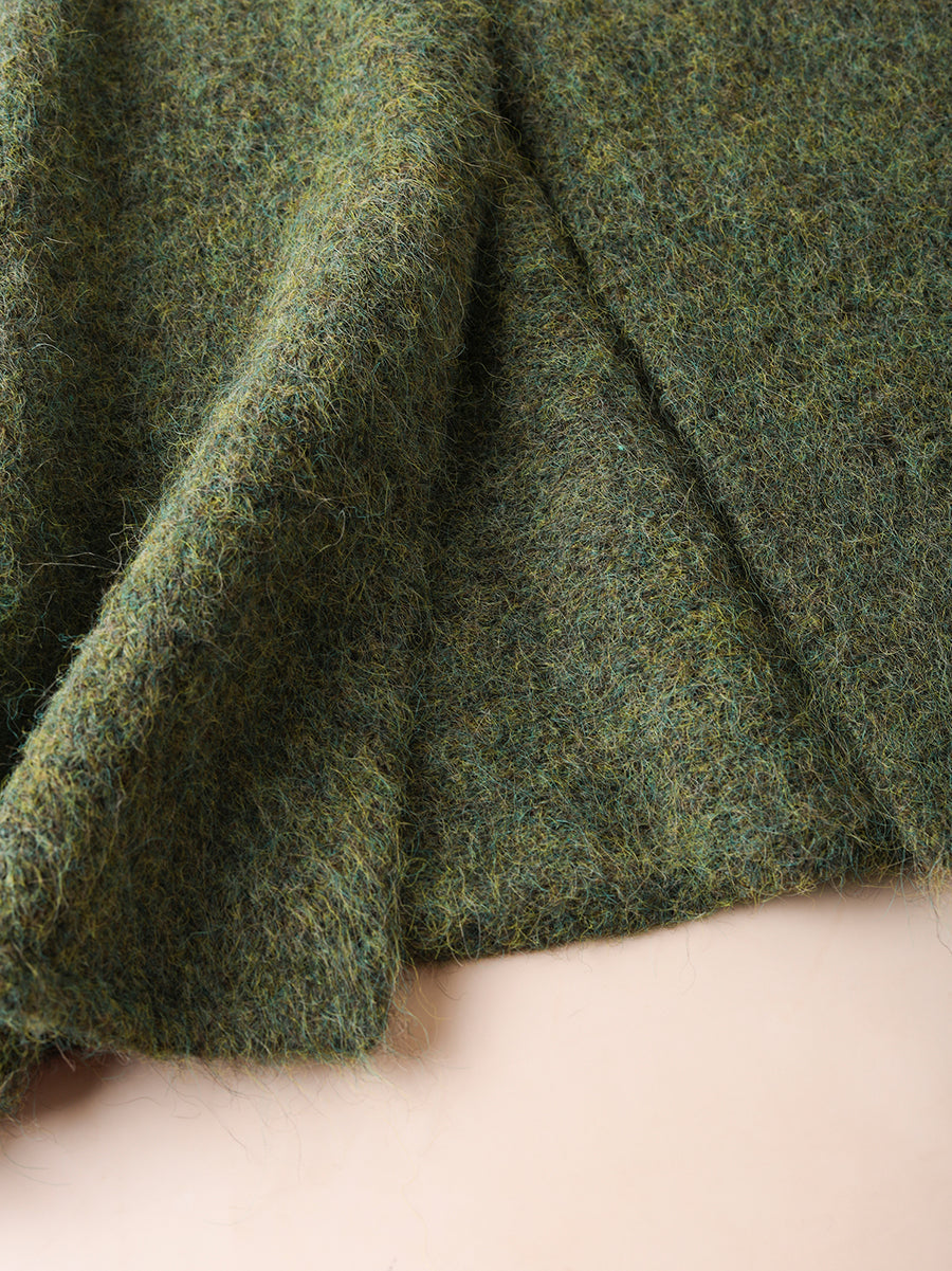 Women Winter Casual Pure Color V-Neck Wool Vest