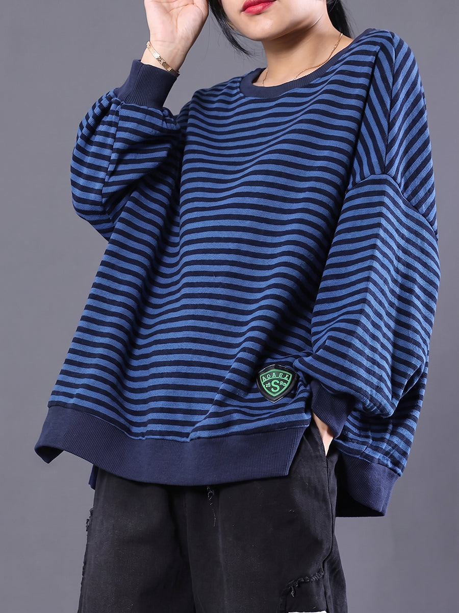 Plus Size Buykud Hand-Made 100% Cotton Sweatshirt