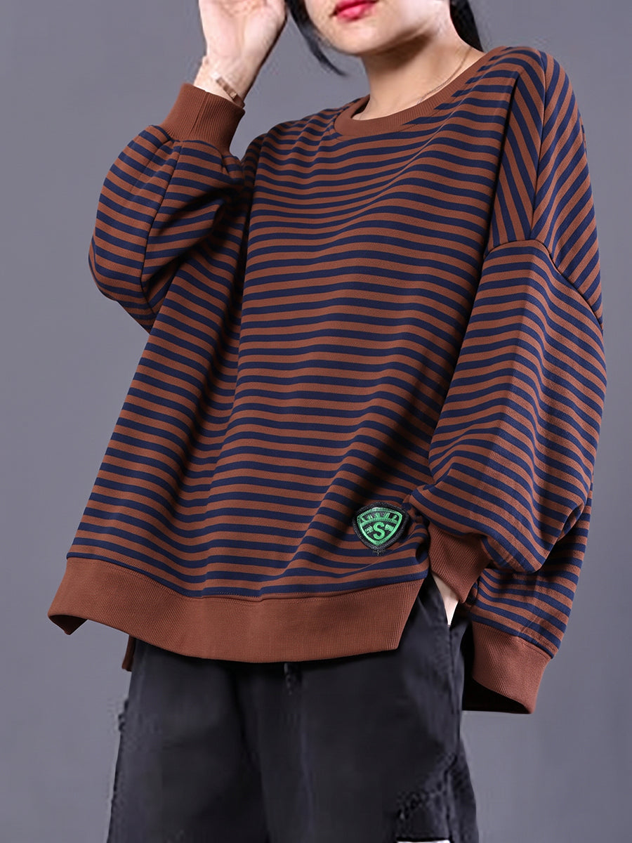 Plus Size Buykud Hand-Made 100% Cotton Sweatshirt