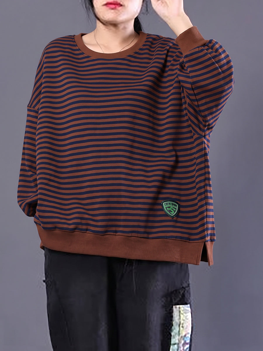 Plus Size Buykud Hand-Made 100% Cotton Sweatshirt